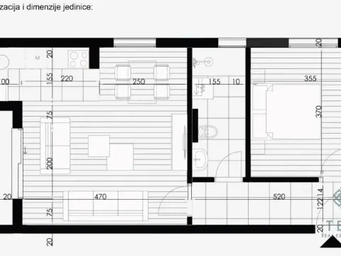 Prodaja, jednosoban stan, 55m², Momišići, Podgorica - image 7
