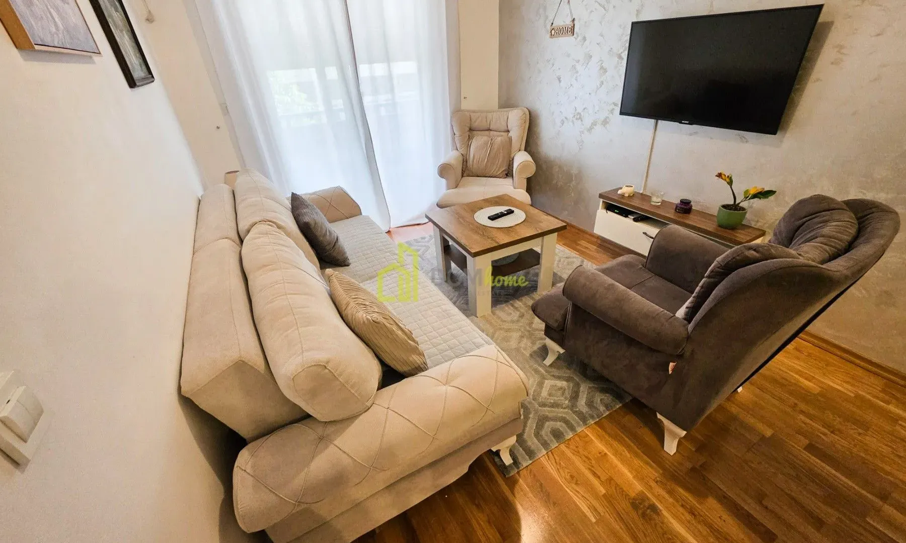 Rent, one bedroom apartment, 40m², Tuški Put, Podgorica