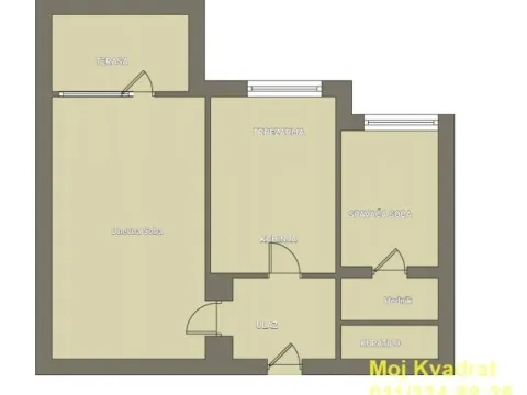 Sale, two bedroom apartment, 61m², Čukarica, Beograd - image 8