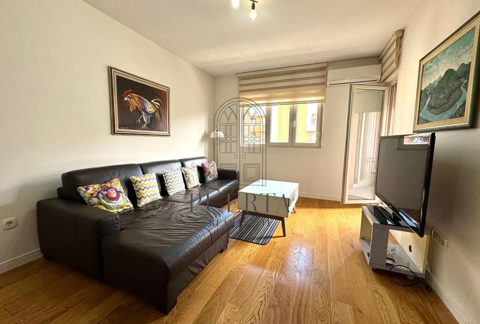 Rent, one bedroom apartment, 49m², Central Point, Podgorica