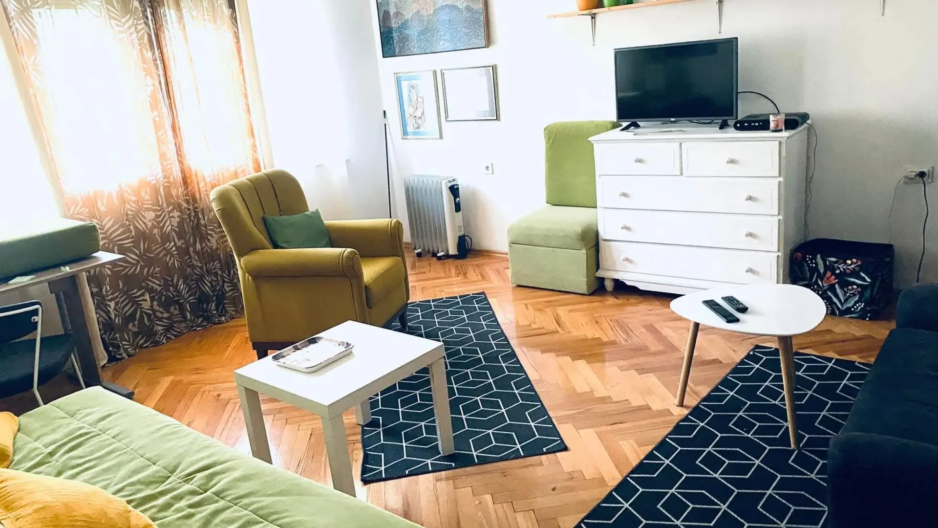 Izdavanje, jednosoban stan, 50m², Gorica C, Podgorica