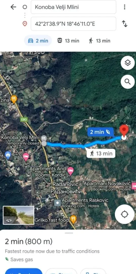 Sale, land lot, 300m², Pelinovo, Kotor