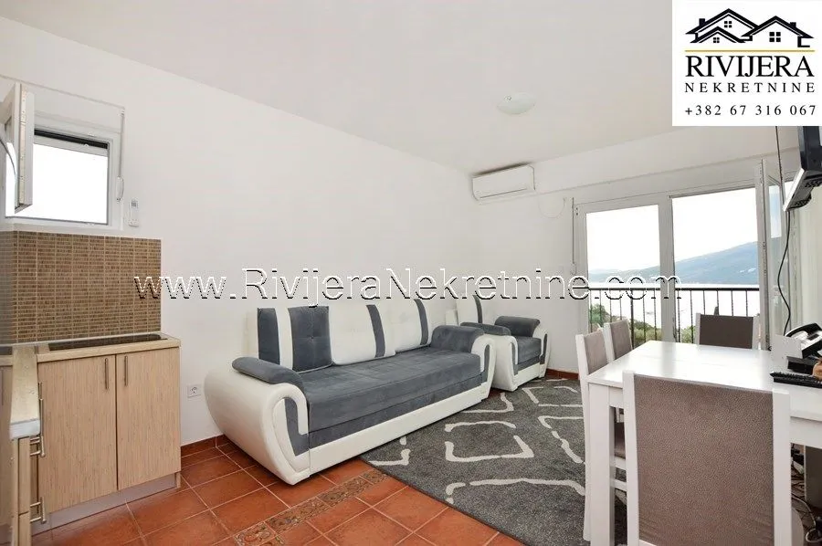 Prodaja, dvosoban stan, 40m², Đenovići, Herceg Novi