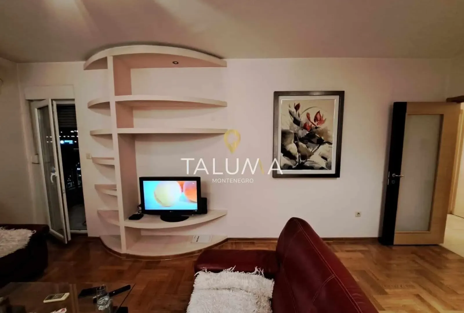 Izdavanje, jednosoban stan, 60m², Zabjelo, Podgorica