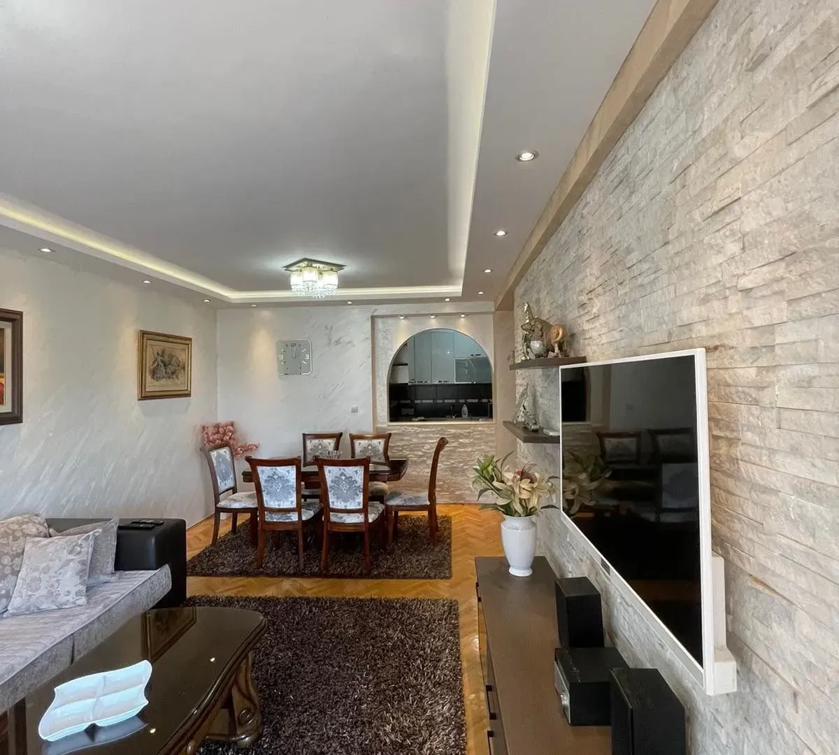 Rent, two bedroom apartment, 75m², Ljubović, Podgorica