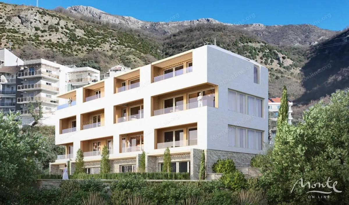 Sale, one bedroom apartment, 77m², Pržno, Budva
