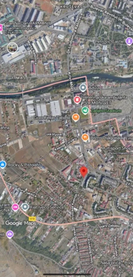 Sale, land lot, 430m², Zabjelo, Podgorica