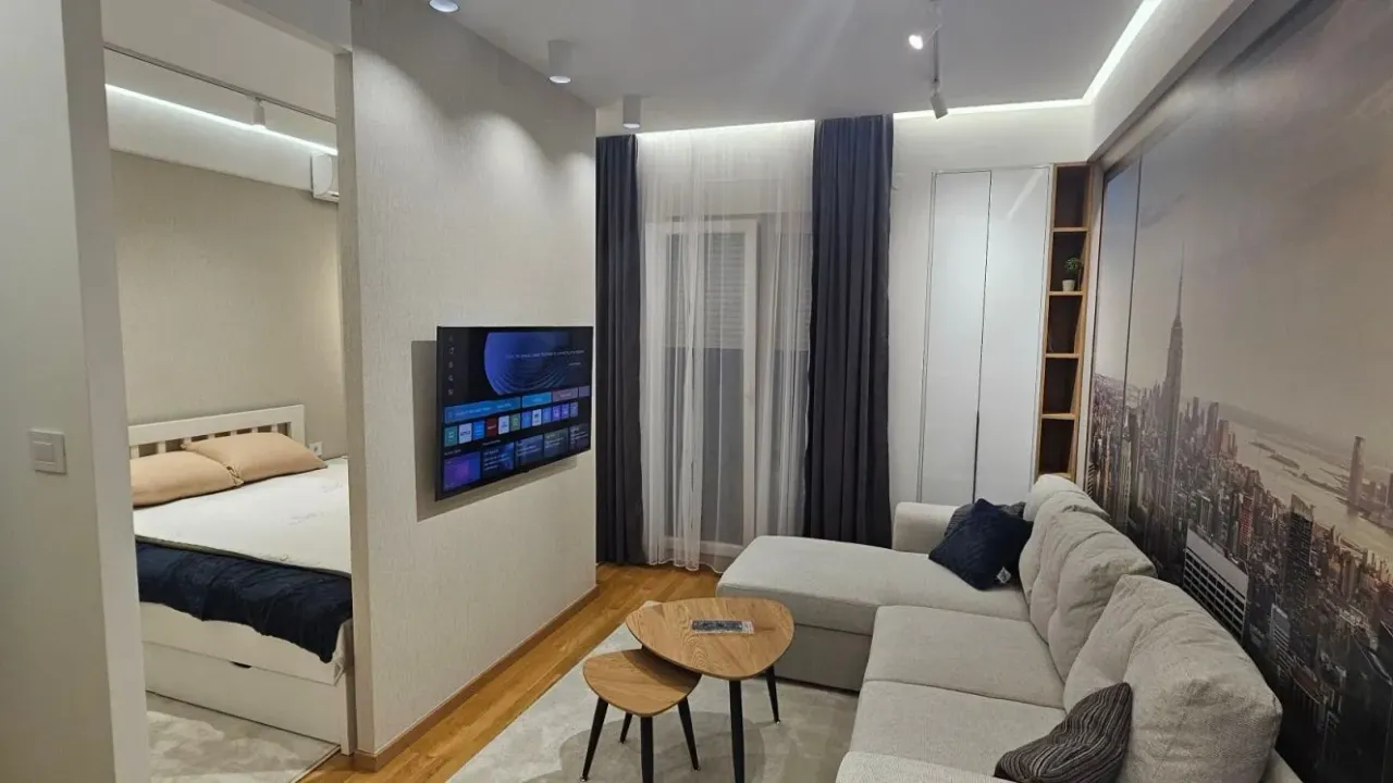 Rent, one bedroom apartment, 33m², Zabjelo, Podgorica