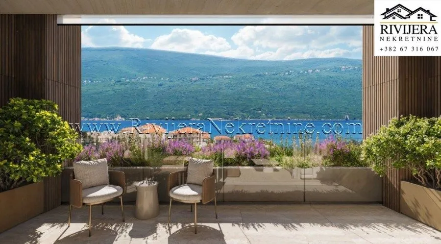 Prodaja, jednosoban stan, 48m², Kumbor, Herceg Novi