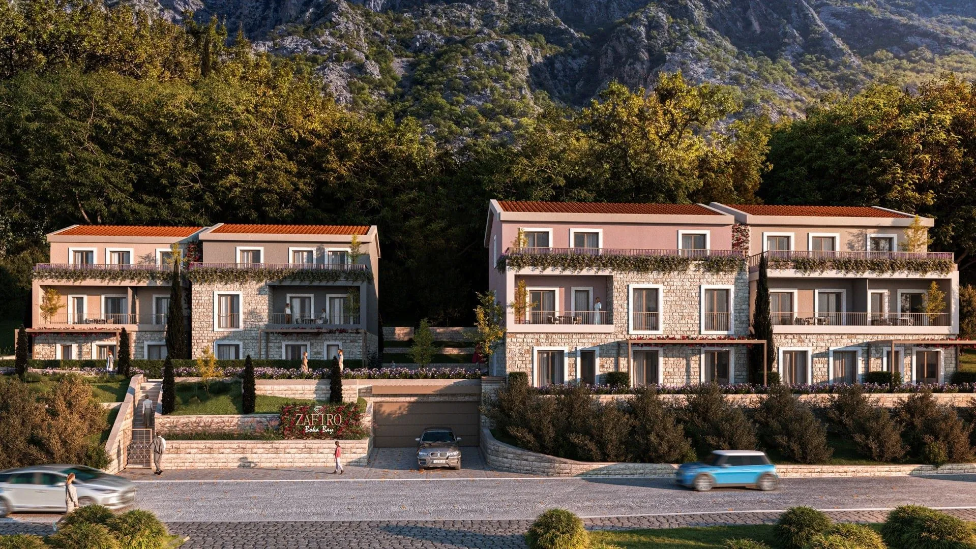 Prodaja, jednosoban stan, 54m², Ljuta, Kotor