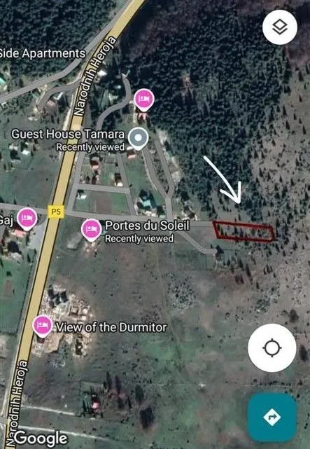 Prodaja, plac, 1597m², Žabljak, Crna Gora