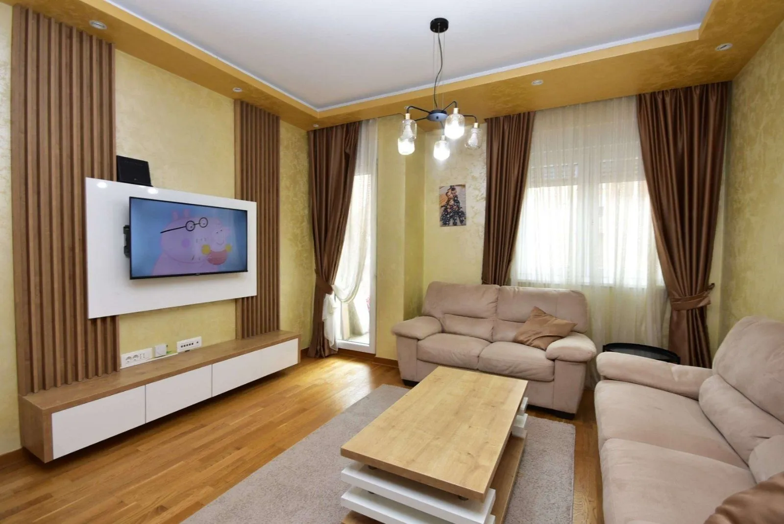 Rent, apartment, 64m², City Kej, Podgorica