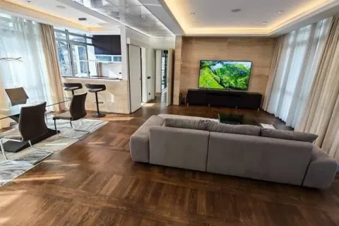 Spacious living room connected with the dining area and kitchen. - image 17