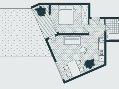 Prodaja, jednosoban stan, 42m², Donja Lastva, Tivat - image 3