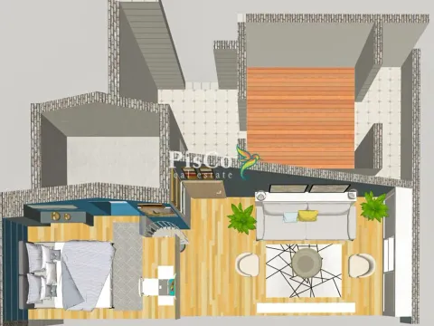 Prodaja, jednosoban stan, 52m², Stari Aerodrom, Podgorica - image 3