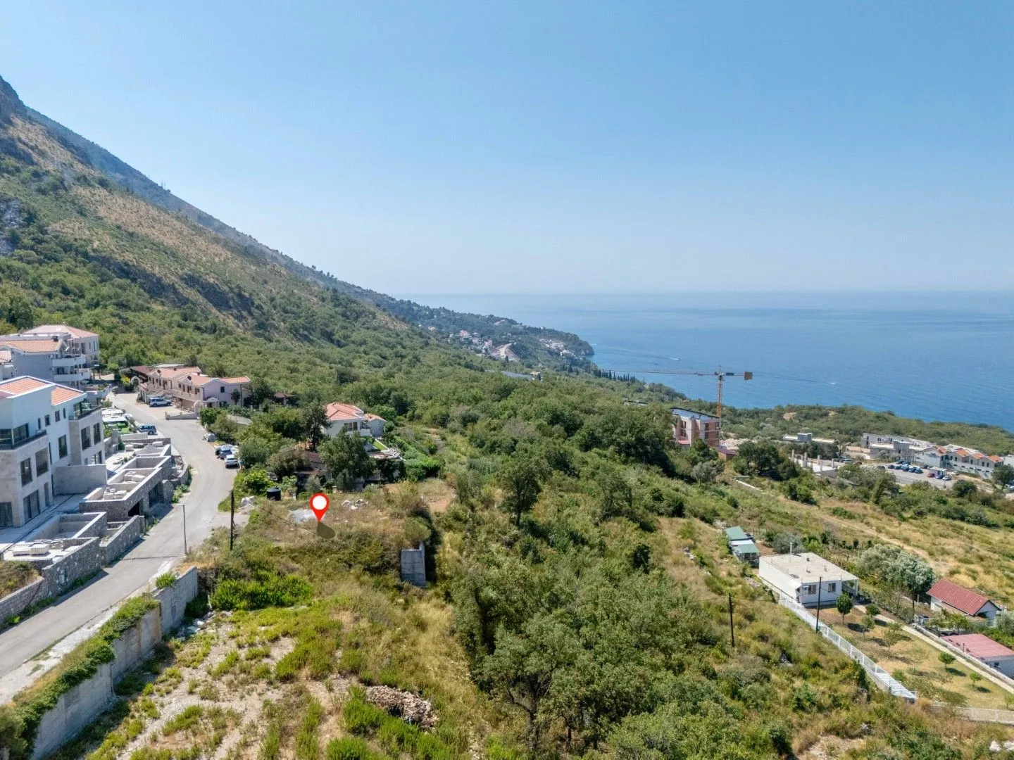 Prodaja, plac, 730m², Blizikuće, Budva