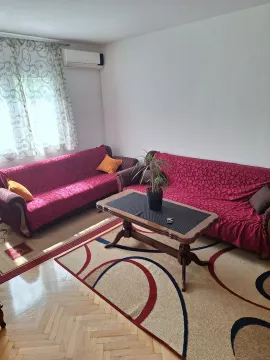 Living room with sofas, coffee table and rug. - image 3