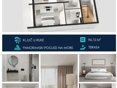 Prodaja, jednosoban stan, 94m², Tivat, Crna Gora - image 11