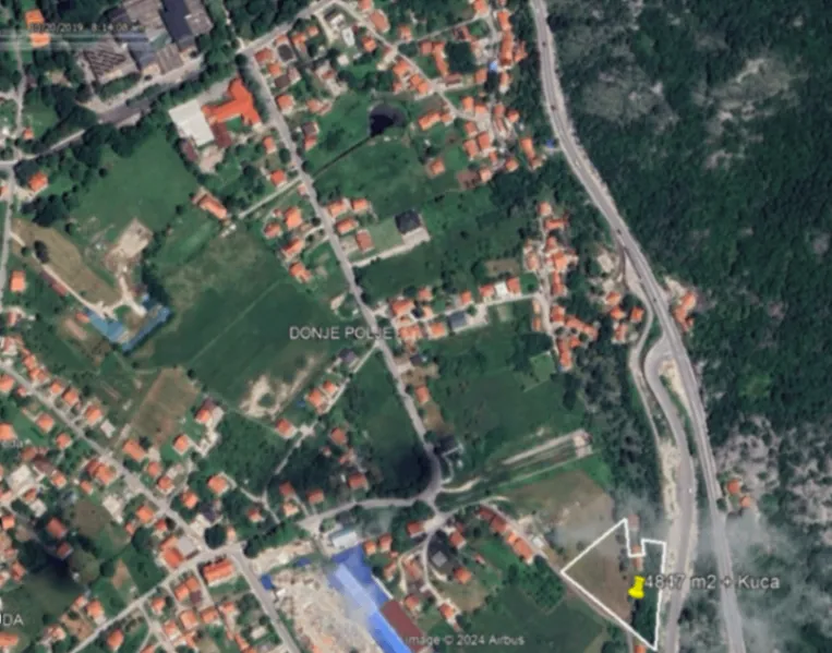 Prodaja, plac, 4850m², Centar, Cetinje