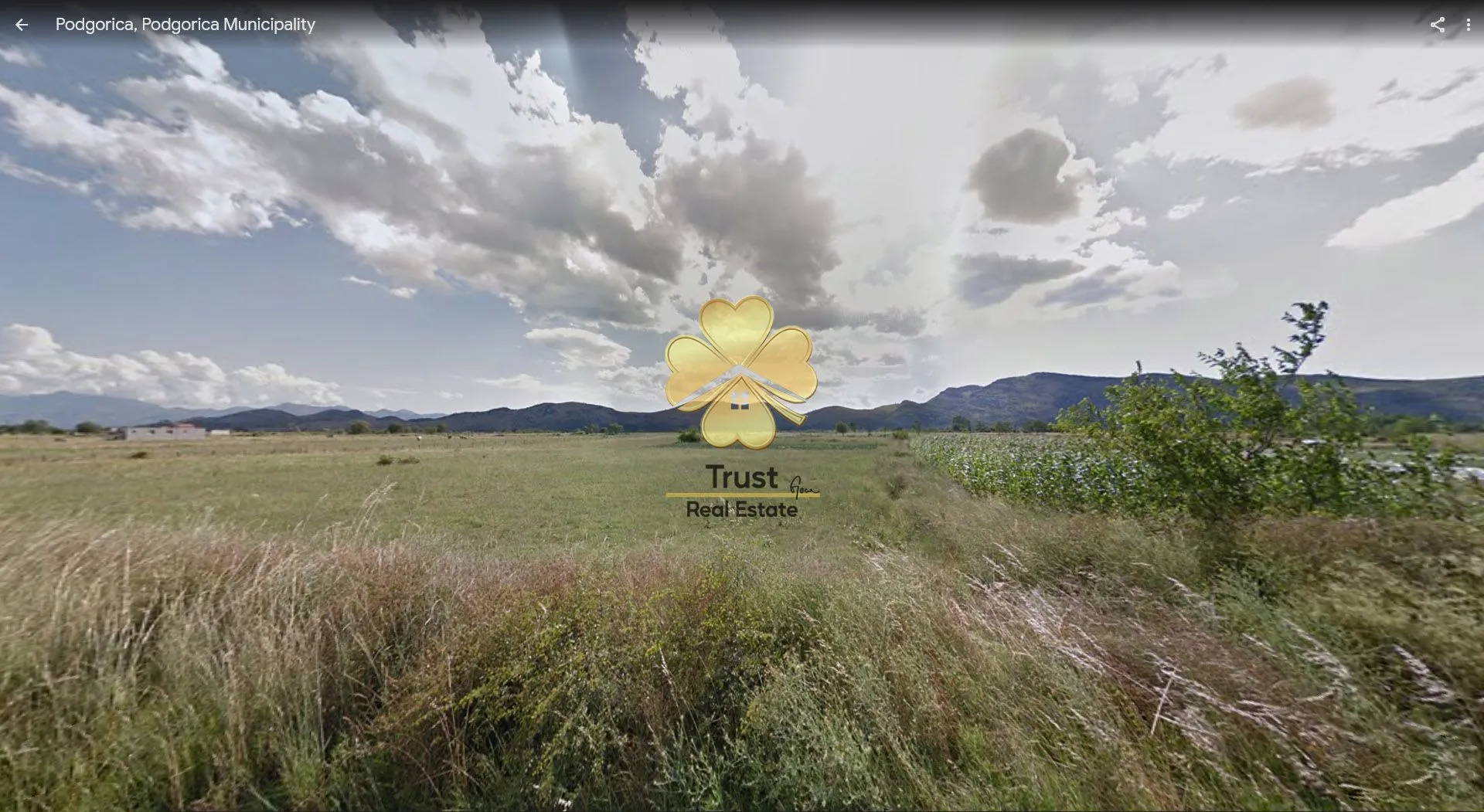 Prodaja, plac, 1376m², Cijevna, Podgorica