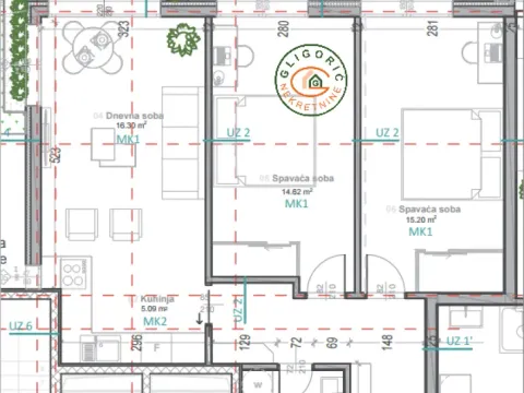 Sale, three bedroom apartment, 67m², Vukov Spomenik, Zvezdara Sve Podlokacije