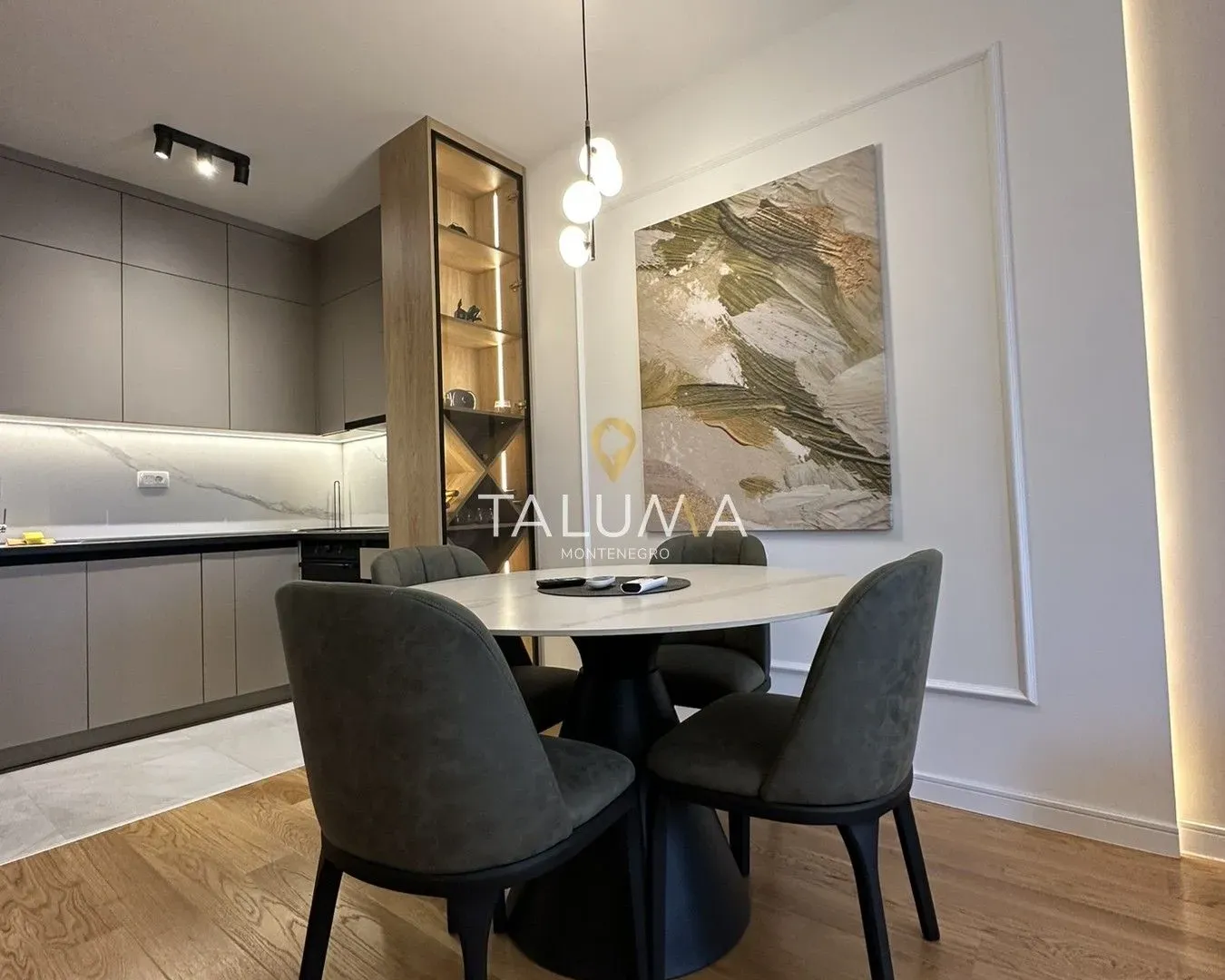 Rent, one bedroom apartment, 50m², City Kvart, Podgorica