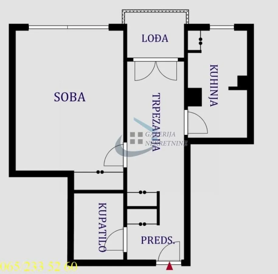 Prodaja, jednosoban stan, 45m², Stari Košutnjak, Rakovica