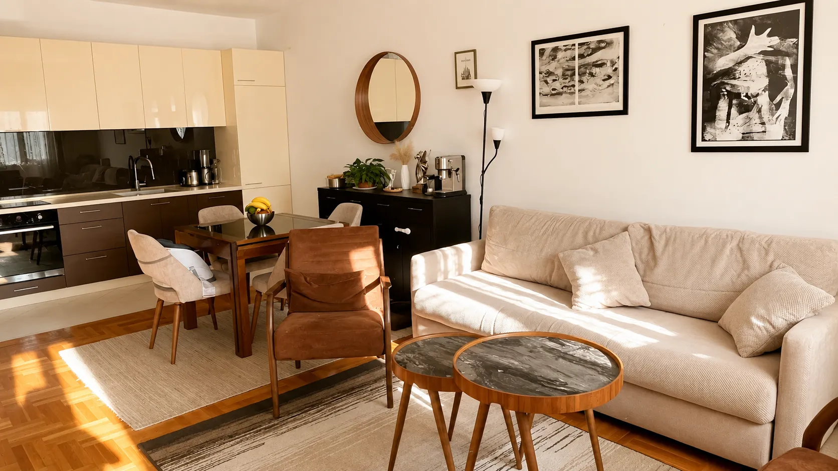 Prodaja, jednosoban stan, 54m², Vezirov Most, Podgorica