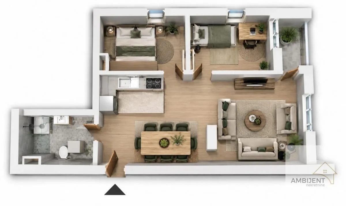 Prodaja, dvosoban stan, 47m², Banjica, Voždovac Sve Podlokacije