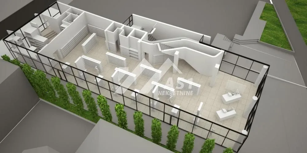 Rent, office space, 365m², Adamovićevo Naselje, Novi Sad Sve Podlokacije