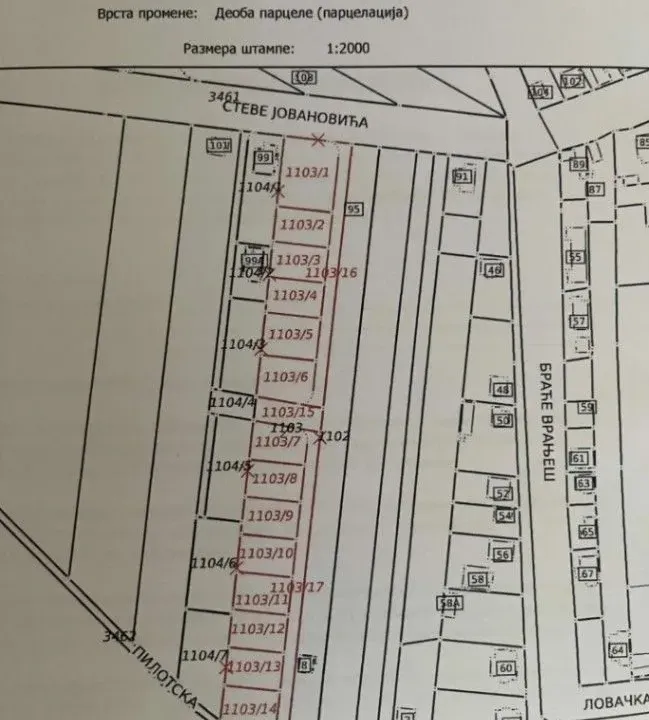 Prodaja, plac, 500m², Dobanovci, Surčin