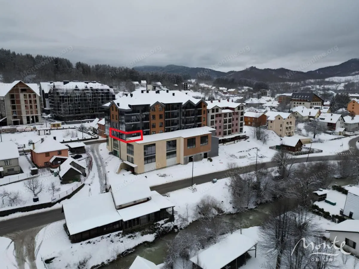 Sale, two bedroom apartment, 62m², Kolašin, Crna Gora