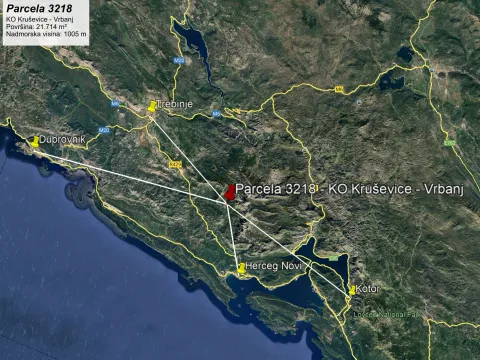 Prodaja, plac, 10000m², Kruševice, Herceg Novi - image 3