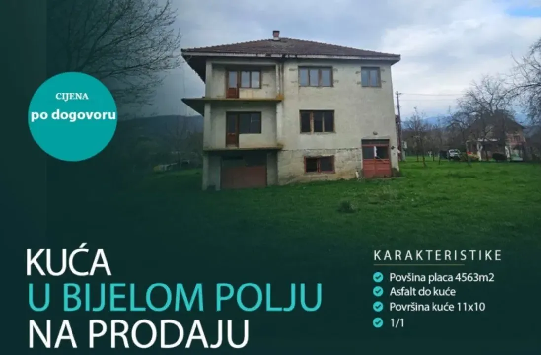 Sale, house, 110m², Rasovo, Bijelo Polje