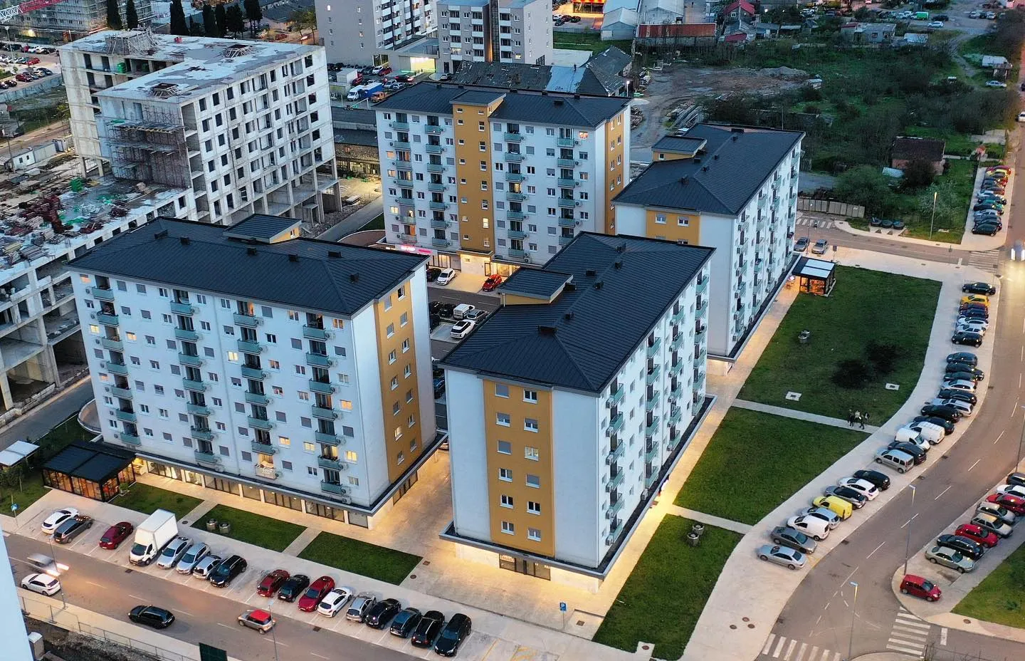 Prodaja, jednosoban stan, 49m², Pobrežje, Podgorica