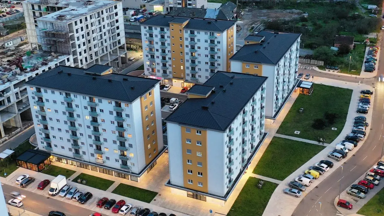 Prodaja, jednosoban stan, 49m², Pobrežje, Podgorica