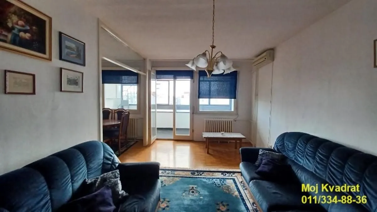 Sale, three bedroom apartment, 75m², Novi Beograd Blok 61, Novi Beograd Sve Podlokacije