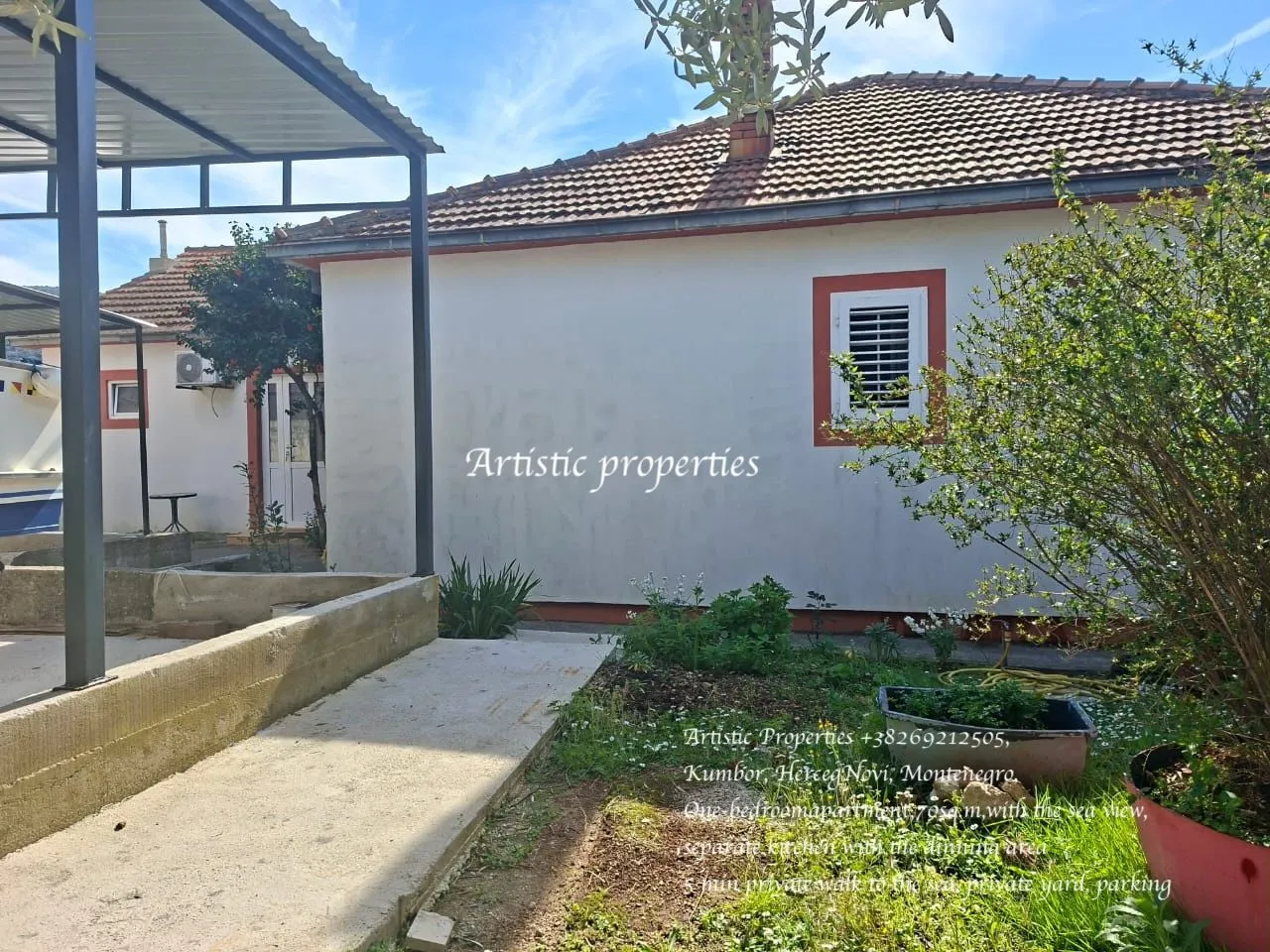 Izdavanje, jednosoban stan, 70m², Kumbor, Herceg Novi
