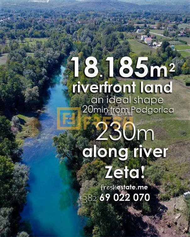 Prodaja, plac, 18185m², Danilovgrad, Crna Gora