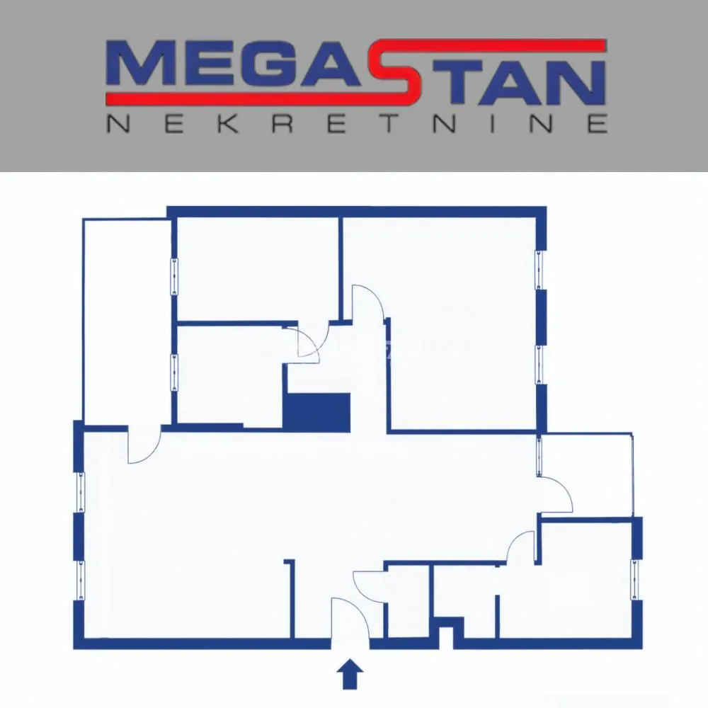 Prodaja, trosoban stan, 78m², Zvezdara Sve Podlokacije, Beograd
