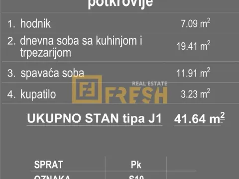 Prodaja, jednosoban stan, 42m², Zabjelo, Podgorica - image 5