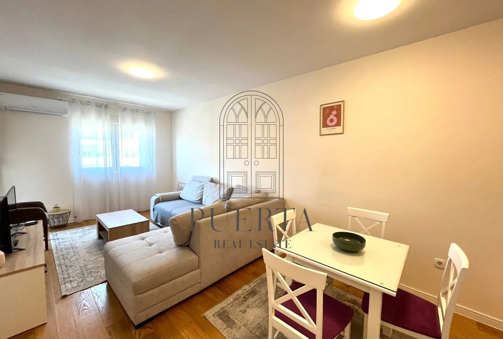 Rent, one bedroom apartment, 47m², Central Point, Podgorica