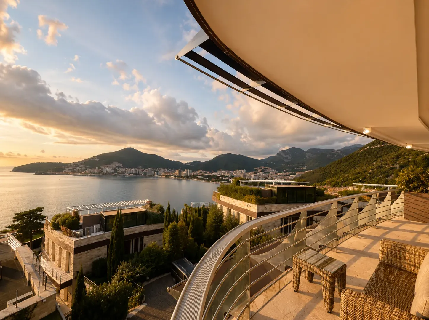 Izdavanje, dvosoban stan, 180m², Dukley Gardens, Budva