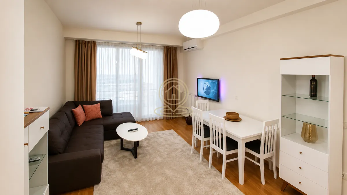 Izdavanje, dvosoban stan, 57m², Savski Venac, Beograd