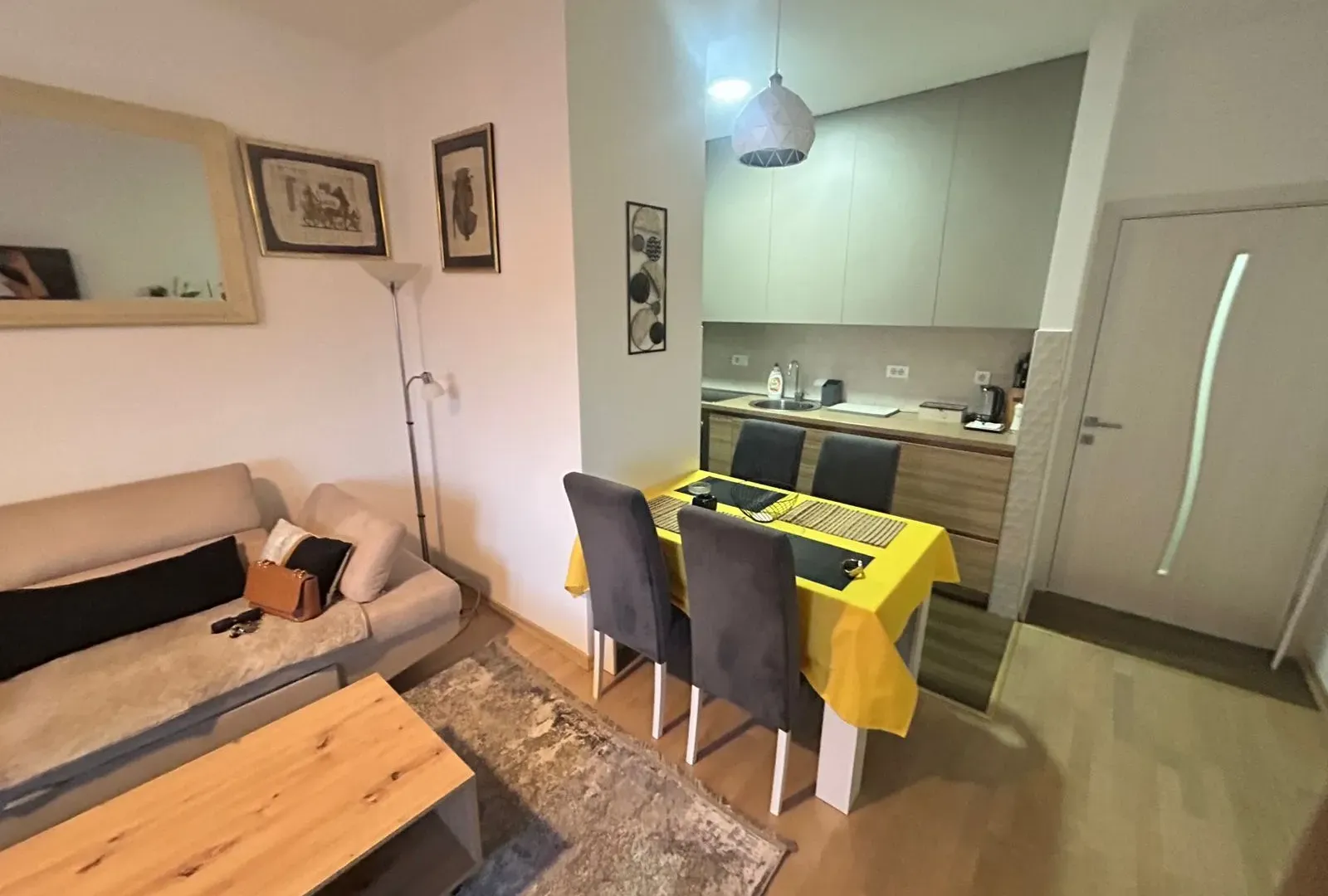 Rent, one bedroom apartment, 45m², Zabjelo, Podgorica