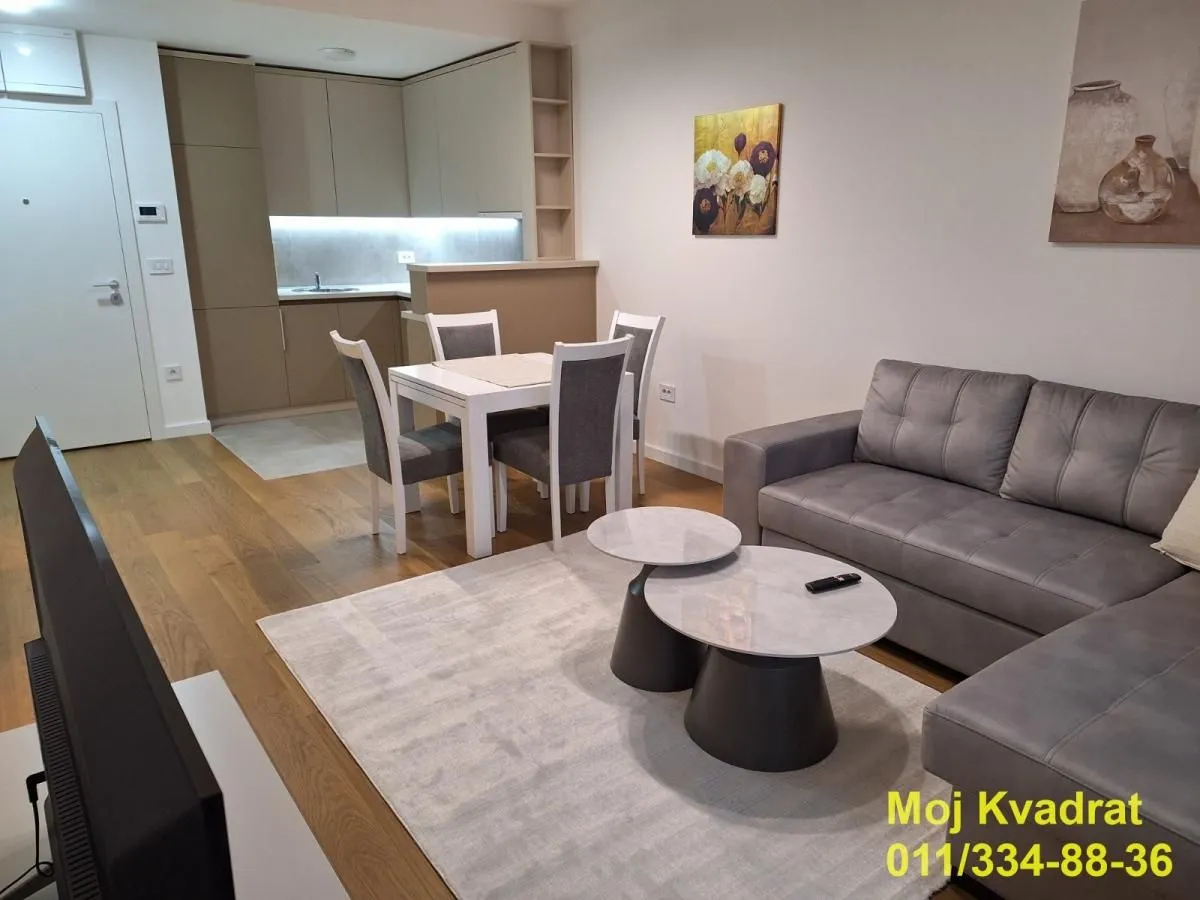 Rent, one bedroom apartment, 46m², Novi Beograd Sve Podlokacije, Beograd