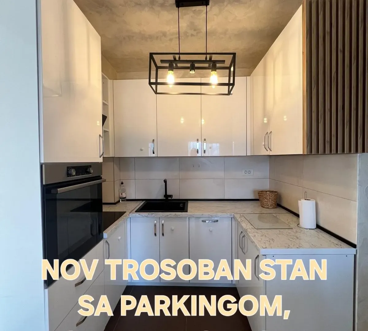 Izdavanje, trosoban stan, 100m², Stari Aerodrom, Podgorica