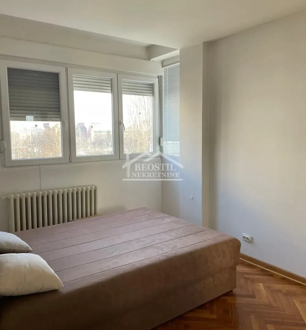 Rent, two bedroom apartment, 41m², Novi Beograd Blok 1 Fontana, Novi Beograd Sve Podlokacije