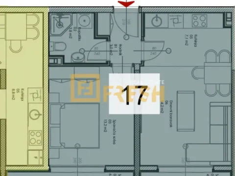 Prodaja, jednosoban stan, 50m², Zabjelo, Podgorica - image 2