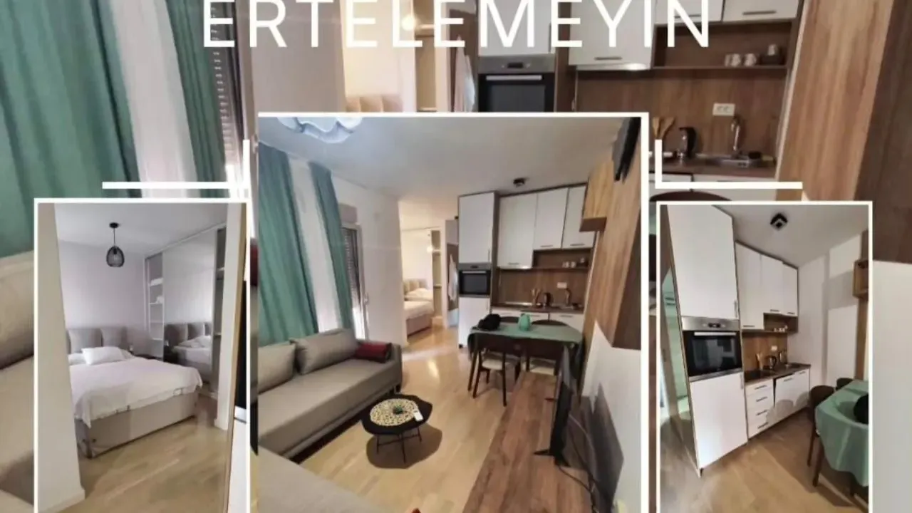 Rent, one bedroom apartment, 37m², Bečići, Budva